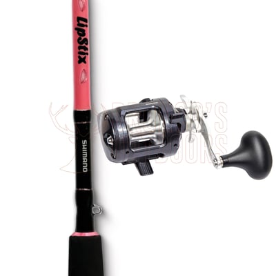 Shimano Lipstix Rod 6'6" 8-15kg + Shimano Tekota 500 A-HG Overhead Reel