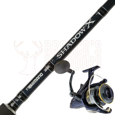 Shimano Shadow X 7' 10-15kg Fishing Rod + Shimano Thunnus CI4 12000 Reel