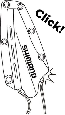 Shimano Sheath Knife 8.5cm Black