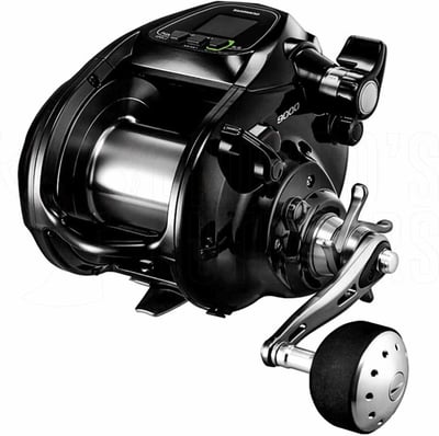 Shimano Status 5'6" PE:5-8 Bent Butt Rod + Shimano Forcemaster 9000 Electric Reel + 80lb Braid