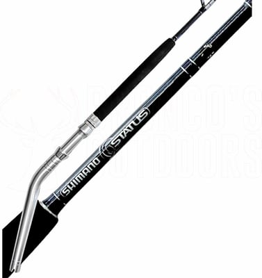 Shimano Status 5'6" PE:5-8 Bent Butt Rod + Shimano Forcemaster 9000 Electric Reel + 80lb Braid