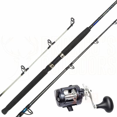 Shimano Tekota 600A-HG + Shimano Aquatip 6' 10kg Overhead Combo