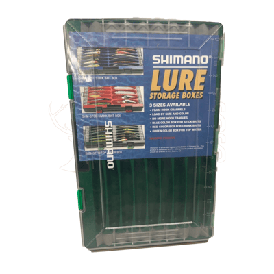 Shimano Top Water Lure Storage Box Green