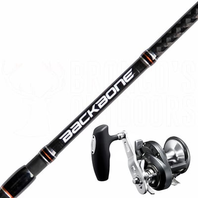 Shimano Torium 20PG-A Overhead Reel + Shimano Backbone Jig Overhead Fishing Rod 5'5" PE5-8 400gm