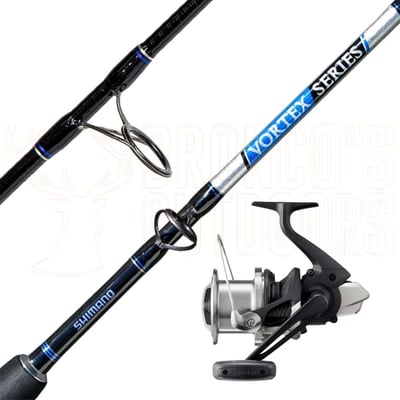 Shimano Vortex Surf Rod 13'6" 3 Piece 8-15kg + Shimano Beastmaster 14000XC Surf Reel