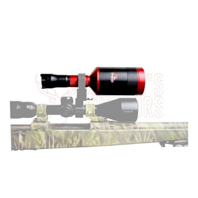 Sniper Hog Lights Coyote Cannon Light + Predator Pro Mount + Batteries + Charger White LED