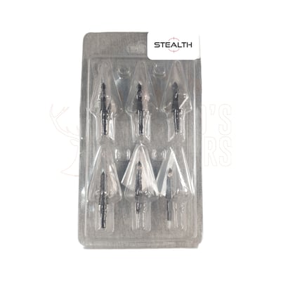 Stealth 2 Blade Broadheads 125gr 6 Broadheads