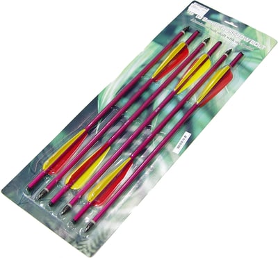 Stealth Alloy Crossbow Bolts 16" - 6 Pack