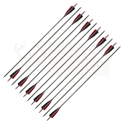 Stealth Carbon Arrows 40gr Heads 12 Arrows