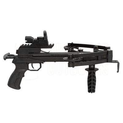 Stealth Mamba Pistol Crossbow 120lb + 3 Carbon Bolts + Scope + Wax