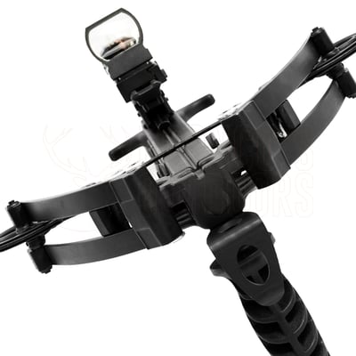 Stealth Mamba Pistol Crossbow 120lb + 3 Carbon Bolts + Scope + Wax