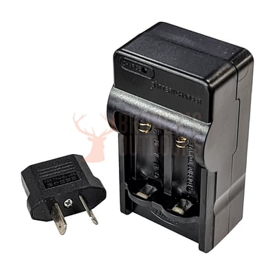 Stealth Travel Charger CR123A & LS 16340 Batteries