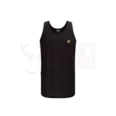 Swazi Climb-Max Singlet Black