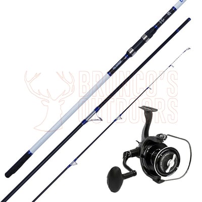 Tica Kazumi Galactic 1403 Surf Rod 100-250gm + Tica Flash Surf Spinning Reel 10000E
