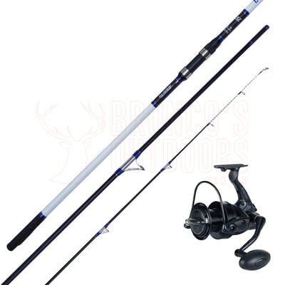 Tica Kazumi Galactic 1463 Surf Rod 100-250gm + Tica Scepter GTY10000 Long Cast Spinning Reel
