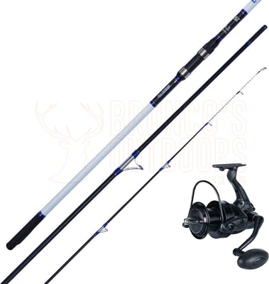 Tica Scepter GTY10000 Long Cast Spinning Reel + Tica Kazumi Galactic 1463 Surf Rod 100-250gm
