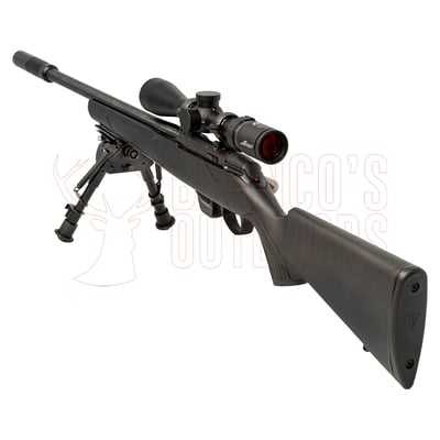 Tikka T1x MTR .22 LR 20" + Burris Droptine Rimfire 3-9x40mm Ballistic Plex + Suppressor 1/2-20 + Hy-Skor 6-9" Swivel Bipod