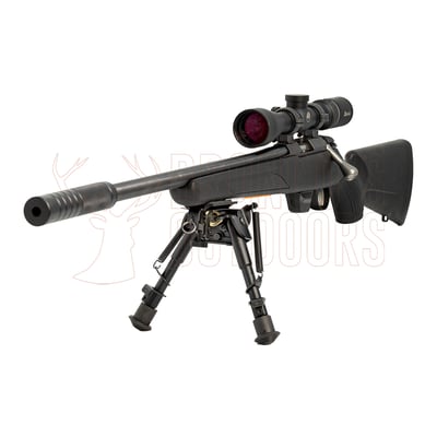Tikka T1x MTR .22 LR 20" Left Hand + Burris Droptine Rimfire Scope 3-9x40mm Ballistic Plex + 1/2-20 Suppressor