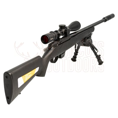 Tikka T1x MTR .22 LR 20" Left Hand + Burris Droptine Rimfire Scope 3-9x40mm Ballistic Plex + 1/2-20 Suppressor