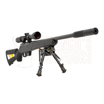 Tikka T1x MTR Left Hand .17 HMR + Burris Droptine Rimfire Scope 3-9x40 Ballistic Plex + 1/2-20 Suppressor + Hyskor Swivel Bipod 6-9"