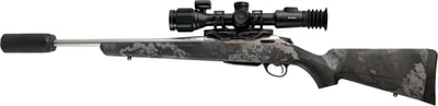 Tikka T3x Lite Stainless Bush Hunter Black Watch .308 Win 16" + Nocpix Bolt L35R Thermal LRF Scope + Oceania Defence Alpine Hunter Short Suppressor + Magne-Tech Quick-Detach Mounting System