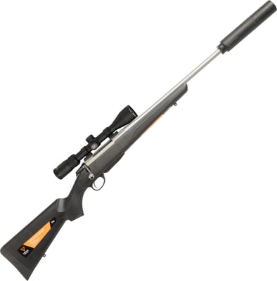 Tikka T3x Lite Stainless .308 Win 20" + Vortex Diamondback Rifle Scope 4-12x40mm + DPT MK2 Over-Barrel Suppressor