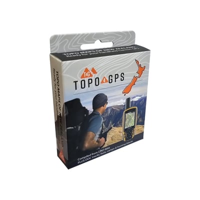 Topo4GPS NZ TOPO Maps for Garmin GPS