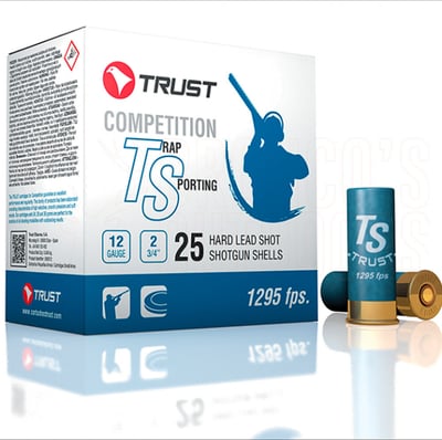 Trust Competition 12ga 2 3/4" 28gm #7.5 Lead 1295 FPS 25 Rounds