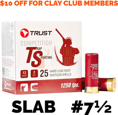 Trust Competition Trap Sporting Red 12ga 2 3/4" 28gm #7 1/2