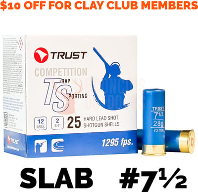 Trust Competition Trap Sporting Teal 12ga 2 3/4" 28gm #7 1/2 1295FPS 25 Rounds