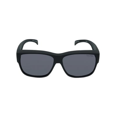 Ugly Fish P208 Fit Over Polarised Sunglasses Matte Black Frame Smoke Lens