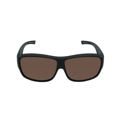 Ugly Fish P308 Polarised Fit Over Sunglasses Matte Black / Brown Lens