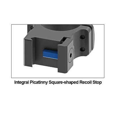 UTG PRO P.O.I. Scope Rings 1" or 30mm