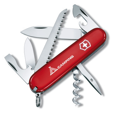 Victorinox Camper Pocket Knife Red