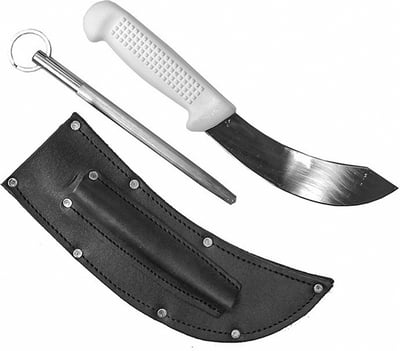 Victory Knives Shepherd Knife + Sheath + Ring Steel