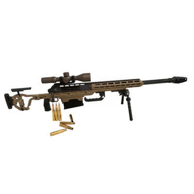 Victrix Corvo V Medium Flat Brown .50 BMG 27"