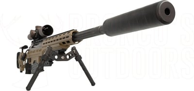 Victrix Corvo V Medium Flat Brown .50 BMG 27" + Oceania Defense 50 BMG Inconel Suppressor