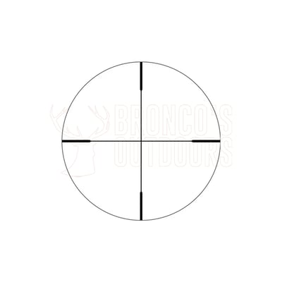 Vortex Crossfire HD Riflescope 6-18x50 Wide Range Plex