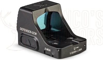 Vortex Defender-CCW Green Dot Sight 3 MOA