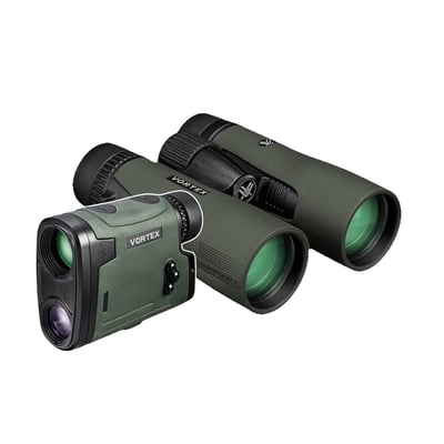 Vortex Diamondback HD 10x42 Binoculars + Vortex Viper HD 3000 Laser Rangefinder 7x25mm