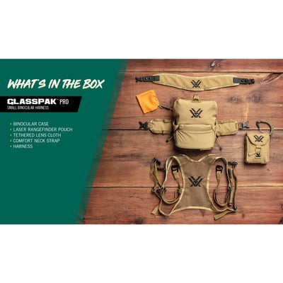 Vortex GlassPak Pro Binocular Harness Small or Large