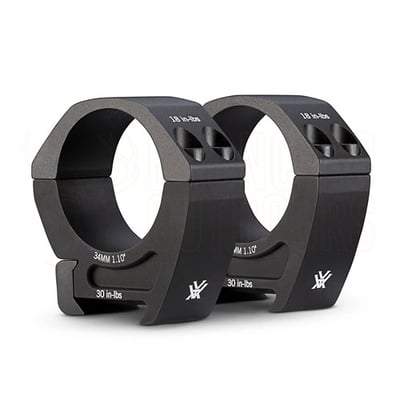 Vortex Pro Scope Rings 34mm