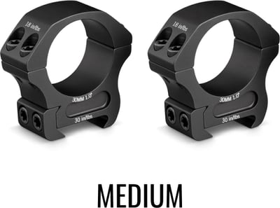 Vortex Pro Series Scope Rings 30mm