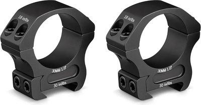 Vortex Pro Series Scope Rings 30mm