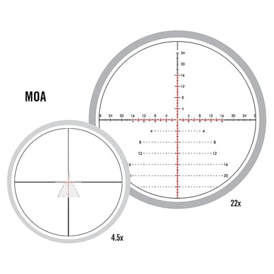 Vortex Razor HD LHT Riflescope 4.5-22x50mm XLR-2 MOA