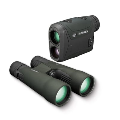 Vortex Razor UHD Binoculars 10x50 + Vortex Razor HD 4000 Rangefinder 7x25mm