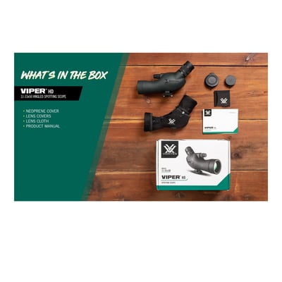 Vortex Viper HD Spotting Scope 11-33x50 Angled