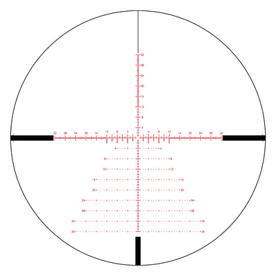 Vortex Viper PST Gen II Scope 5-25x50 FFP EBR-7C MOA