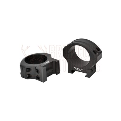 Warne Hyperlite Scope Rings 30mm Low Matte