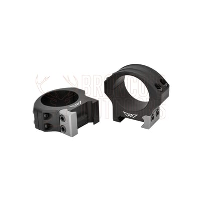 Warne Hyperlite Scope Rings 30mm Low Matte